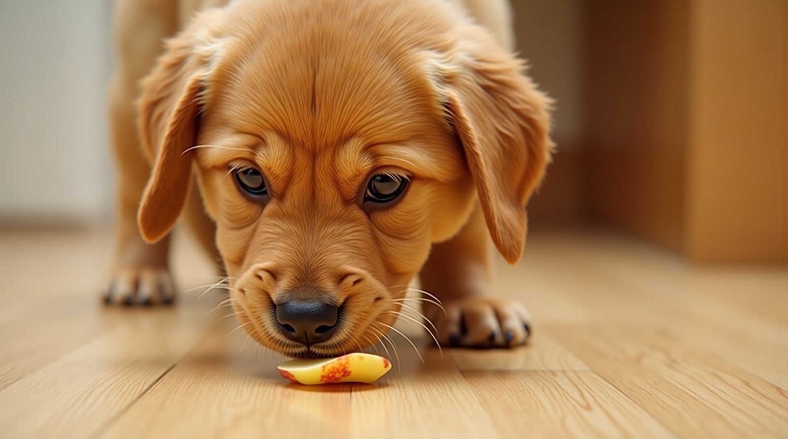 A close up shot of a healthy happy Golden Retriever puppy with bright curious 1778868257