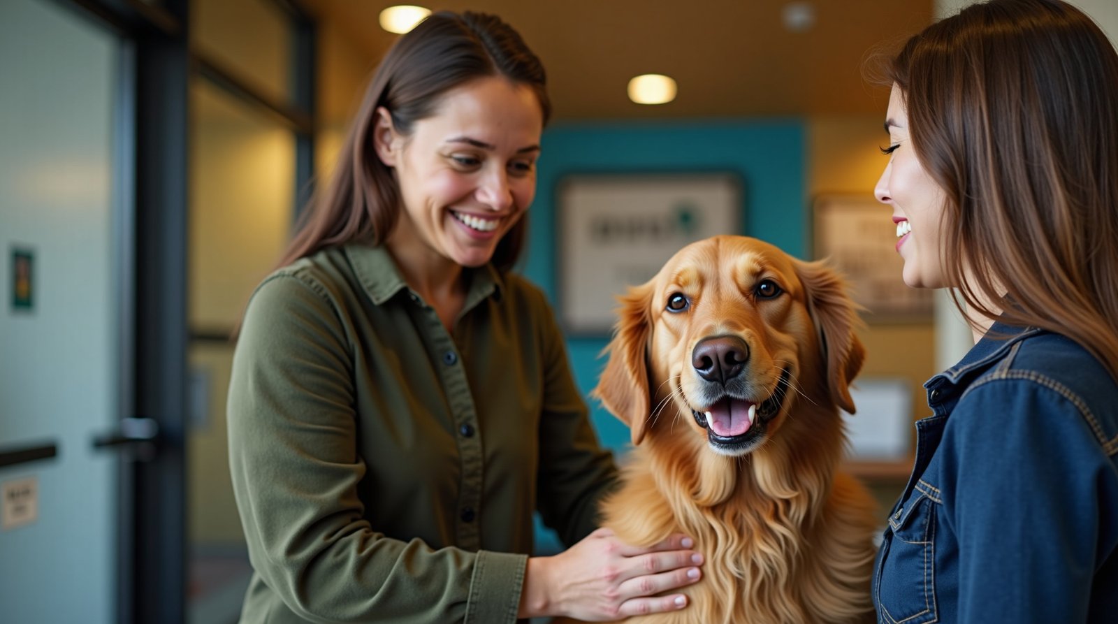 Por Que as Escolinhas para Cachorros Estão em Alta em 2026 4 Tutor deixando cachorro em creche