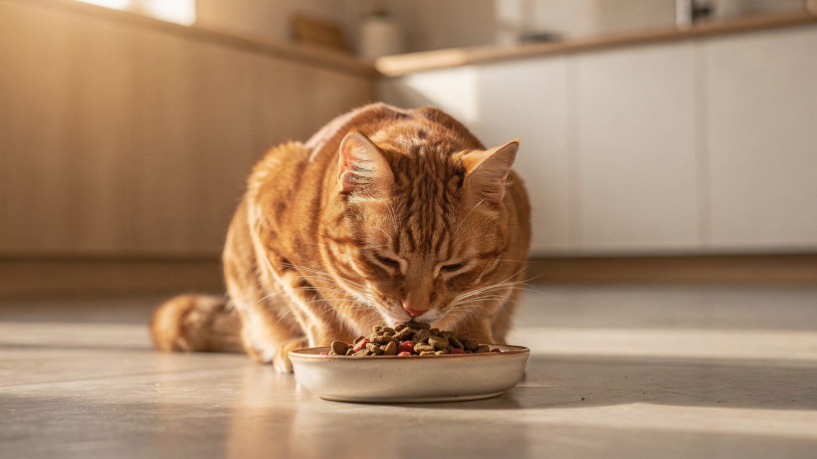 Como as Melhores Rações Estão Melhorando a Vida dos Gatos 1 um gato adulto de raca mista com pelo brilhante e 1780087385