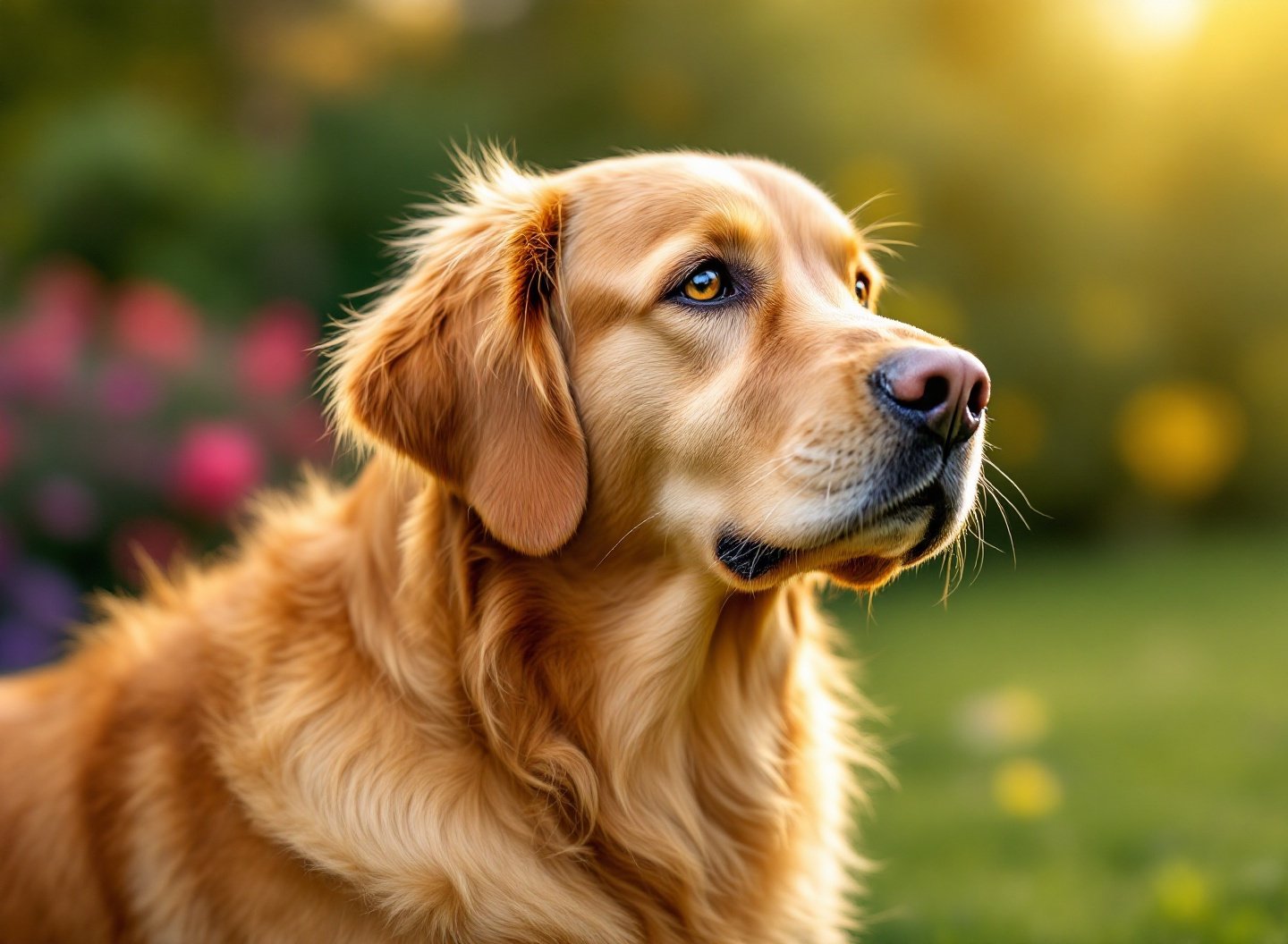Golden Retriever lambendo a pata, indicando dor ou irritação
