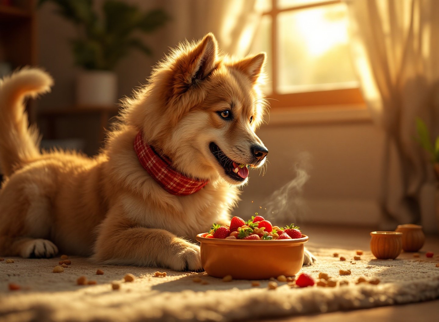 Como brinquedos interativos transformam a vida dos pets 2 Cão brincando com brinquedo interativo de labirinto de comida