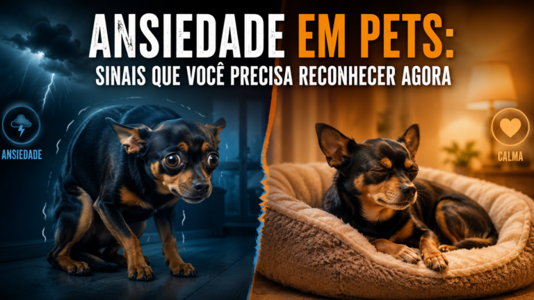 Antes e depois: cachorro ansioso vs cachorro calmo, sinais de ansiedade em pets