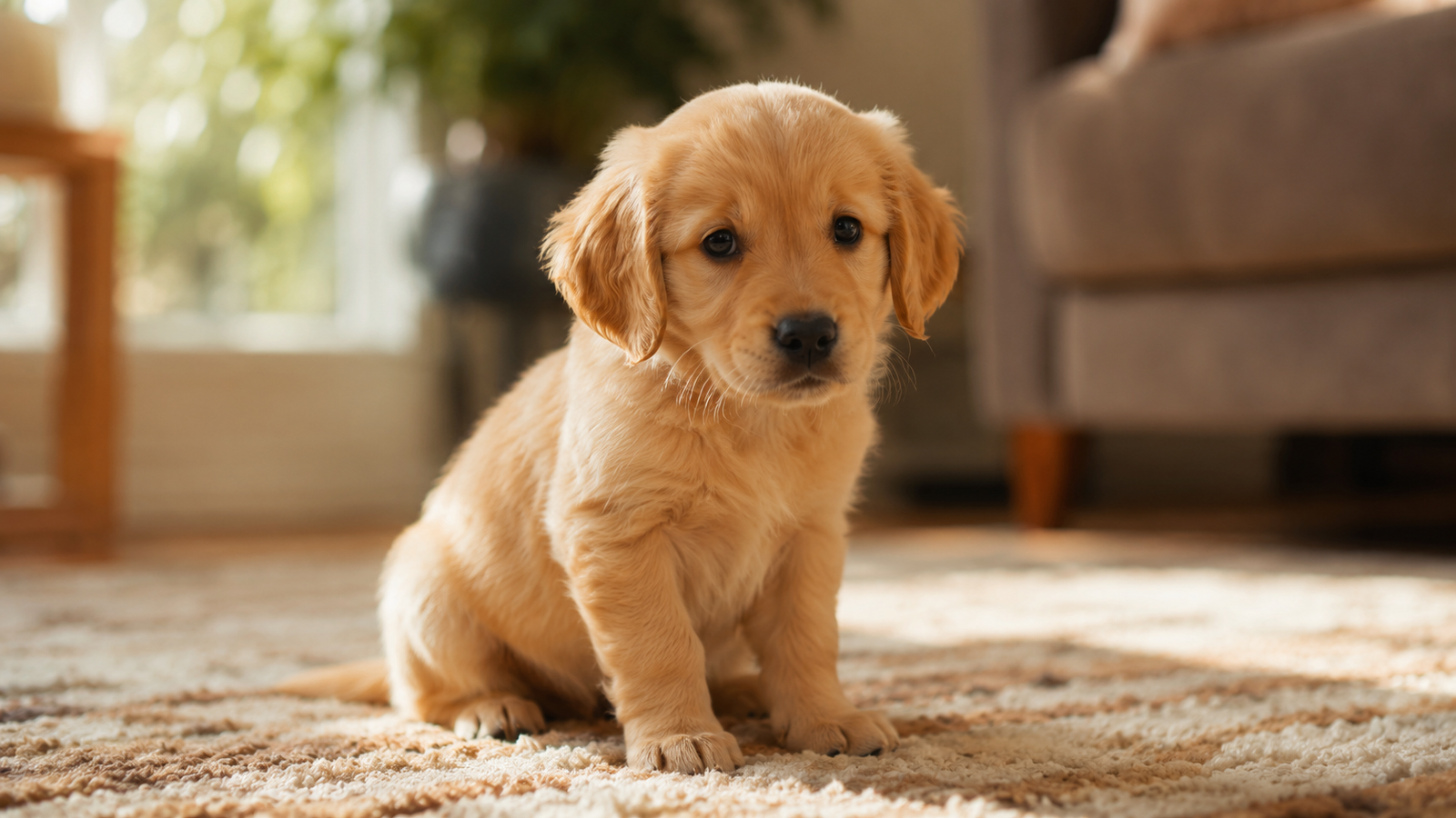 Erros na Adaptação do Cachorro Que Você Provavelmente Está Cometendo e Como Corrigi-los Agora 2 Filhote de cachorro em adaptação ao novo lar com ambiente calmo