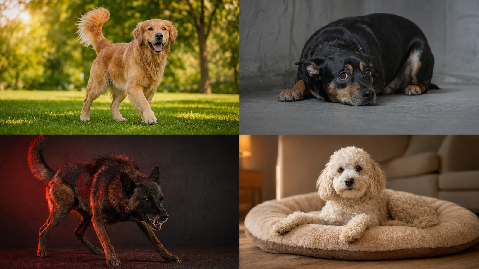 Pare de adivinhar o que seu cachorro sente: o guia definitivo da linguagem corporal canina para donos responsáveis 4 sinais faciais de agressão canina defensiva