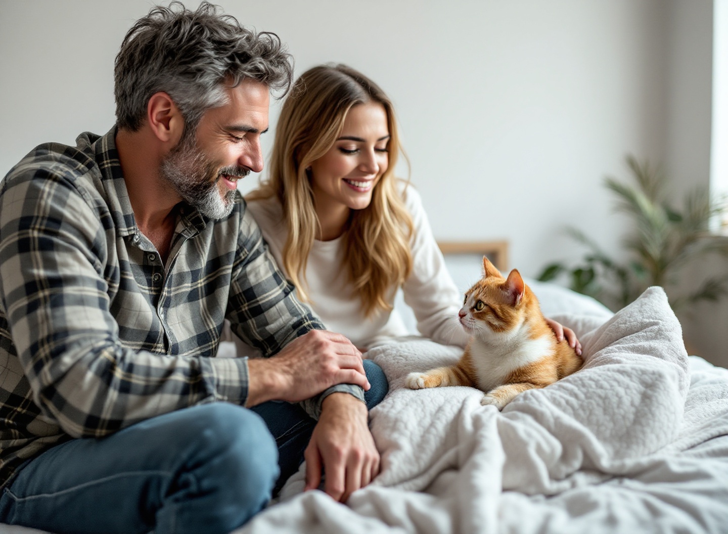 Escolher um gato é mais que aparência: o guia definitivo para encontrar o felino perfeito para seu lar 3 Casal visitando abrigo de gatos, conhecendo felino para adoção responsável, momento de decisão