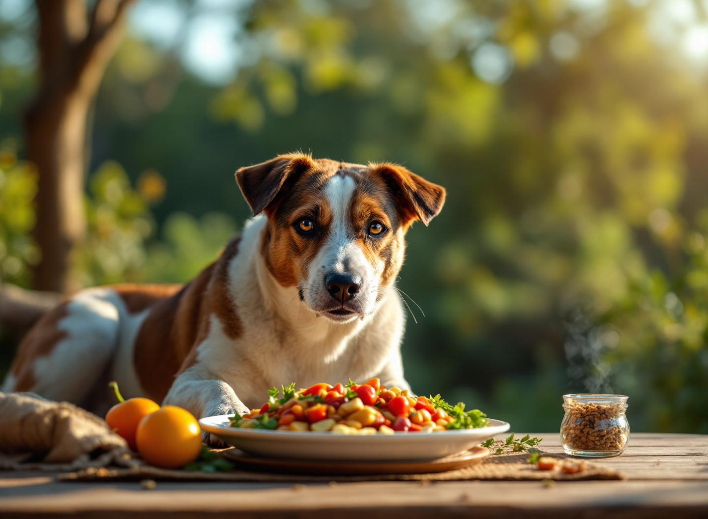 Ração para cão: como escolher a melhor opção sem gastar demais e garantir saúde do seu pet 4 Cão comendo ração de qualidade em ambiente seguro e aconchego