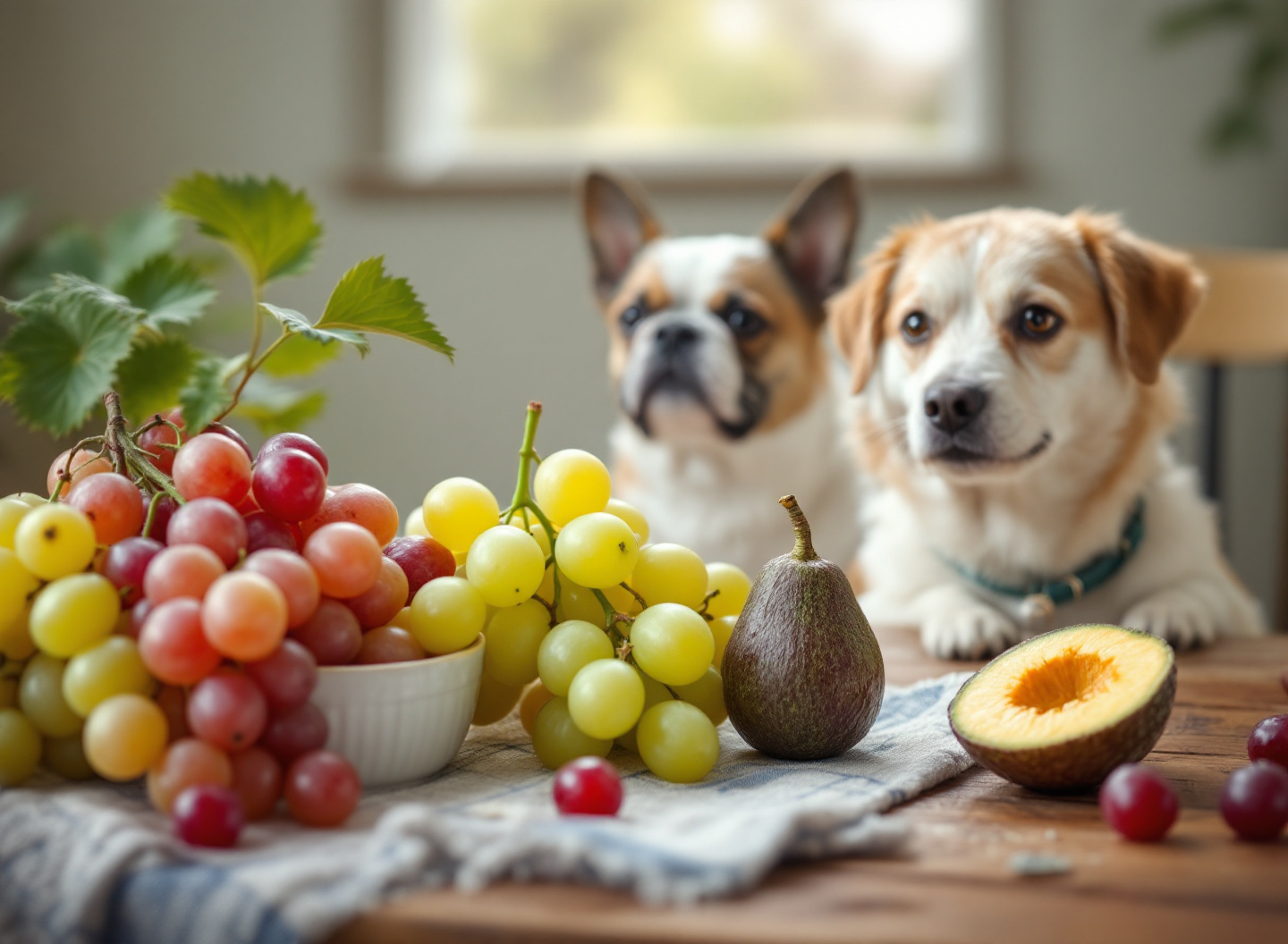 Seu cachorro pode comer maçã, banana e melancia? Descubra quais frutas realmente são seguras e como oferecer 3 Frutas tóxicas para cães incluindo uva, abacate e damasco com aviso de risco veterinário
