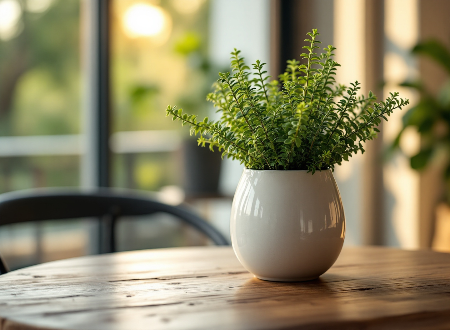 Catnip Realmente Funciona? O Guia Definitivo sobre Efeitos e Segurança para seu Gato 2 Planta de catnip Nepeta cataria em vaso em ambiente doméstico com iluminação natural