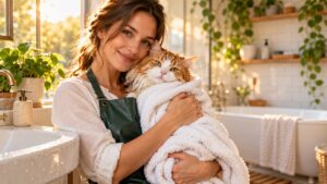 Banho em gato - Faz Mal Dar Banho em Gato? A Verdade Sobre Higiene Felina Que Muda Tudo