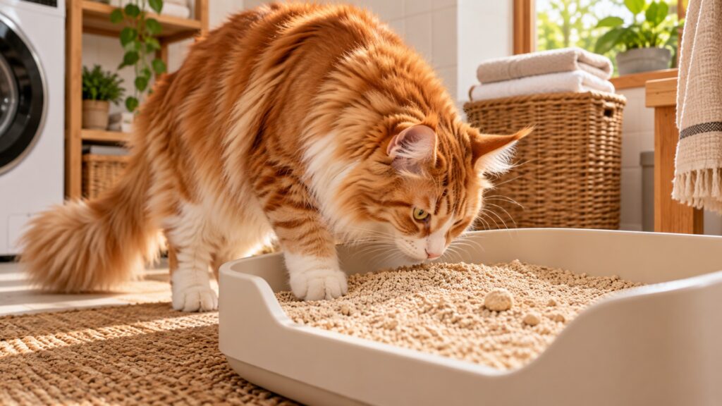 Areia de mandioca para gatos é segura? Veja o que veterinários recomendam